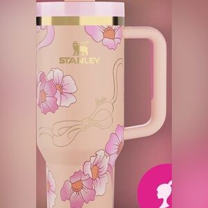 Brand New Stanley Barbie™ ’80sPeaches ’N Cream Quencher Tumbler Limited Edition